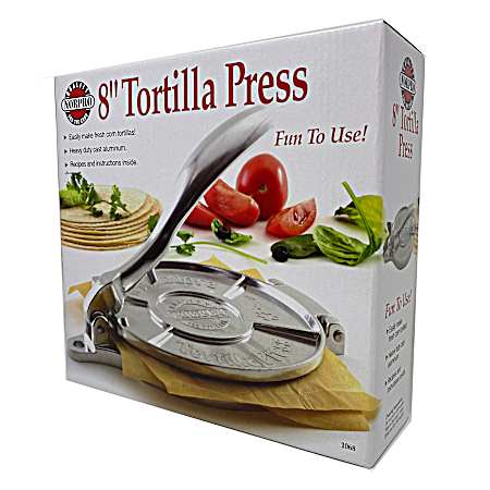 8 in Large Tortilla Press