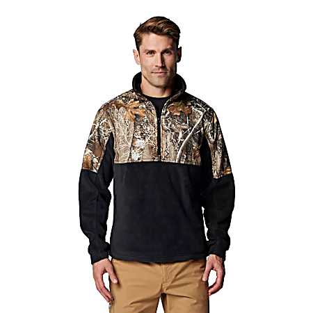 PHG Men's Fleece Overlay II 1/4 Zip