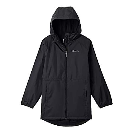 Girls' Switchback Lined Long Jacket