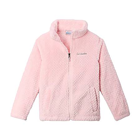 Girls' Satin Pink Fire Side Sherpa Jacket