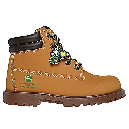 Boys' Wheat Power Reach Rugged Dozer Boots