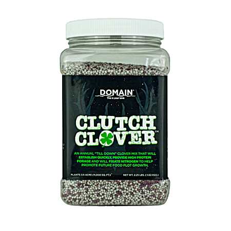 2.25 lbs Clutch Clover Food Plot Mix