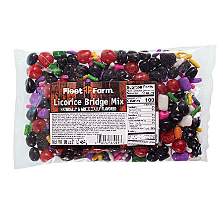 16 oz Licorice Bridge Mix