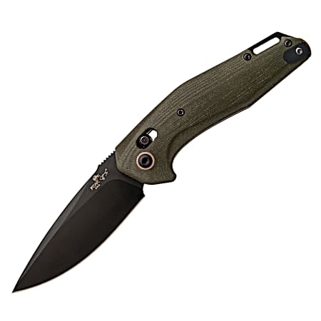 KATAKT I – OD Green G10 Slide Lock Auto Knife
