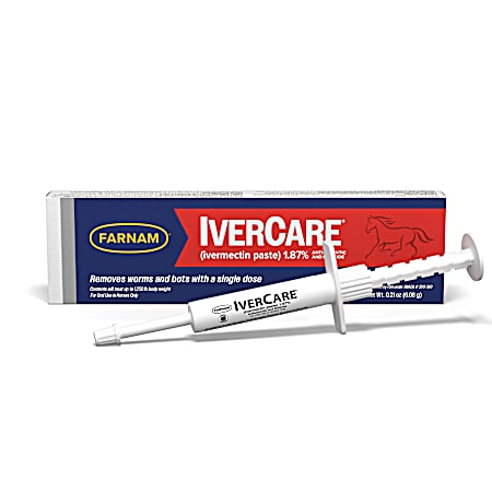 .21 oz IverCare Ivermectin Paste 1.87%