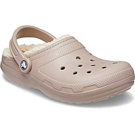 Women's Classic Lined Mushroom/Bone Clogs