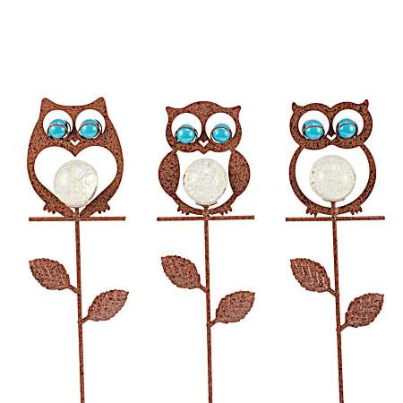 Glow in the Dark Owl Pot Sticker Assorted