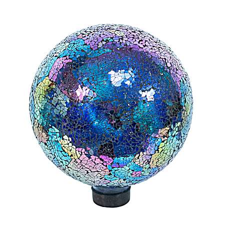 10 in Arco Iris Mosaic Gazing Globe