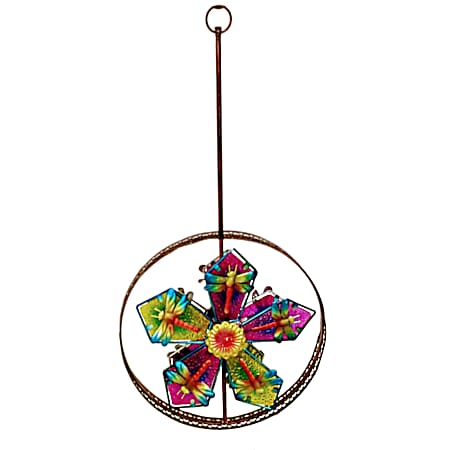 Dual-Motion Hanging WindWheel - Dragonfly
