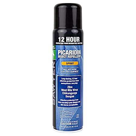 Picaridin 20% 6 oz Ready-to-Use Aerosol Spray Insect Repellent