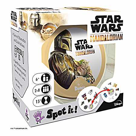 Spot it Mandalorian Matching Game