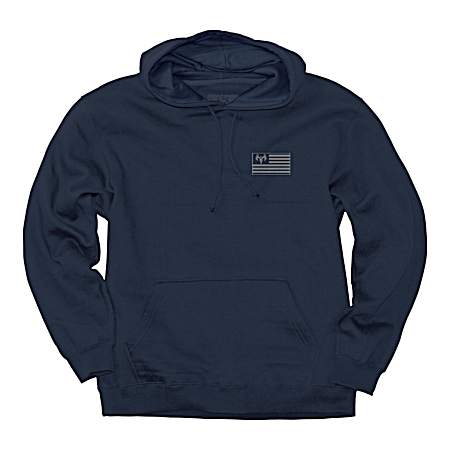 Men's Navy Never Surrender Hoodie