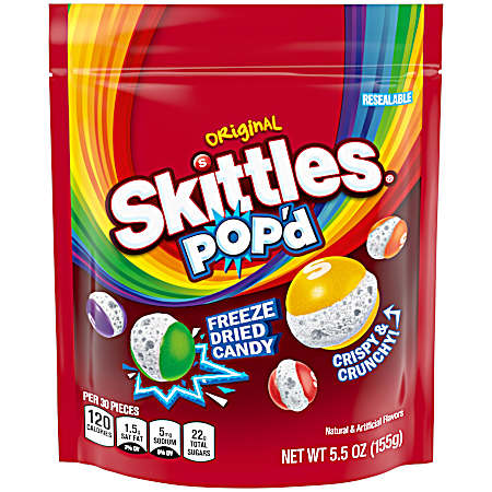 POP'd Originals Freeze Dried Candy 5.5 oz