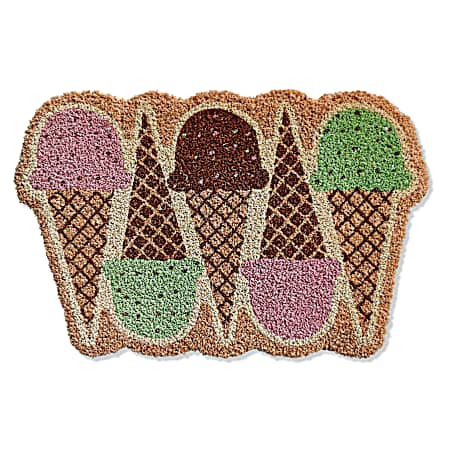 Ice Cream Coir Doormat