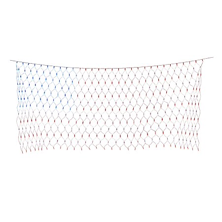 Electric LED US Flag Light
