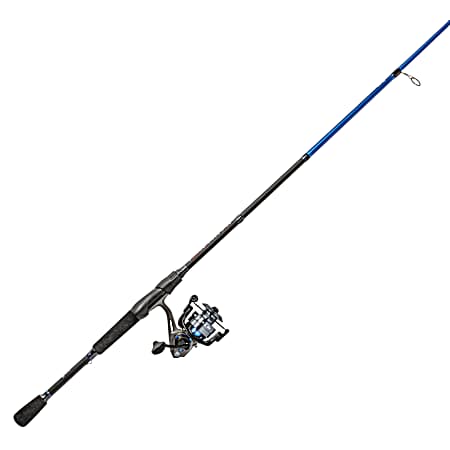 American Hero 6 ft Medium Light/Fast 2 pc Spinning Combo