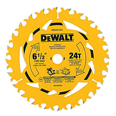 6-1/2 in. 24T Circular Saw Blade