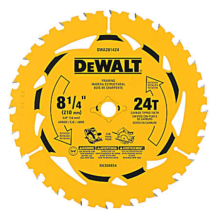 8-1/4 in. 24T Circular Saw Blade
