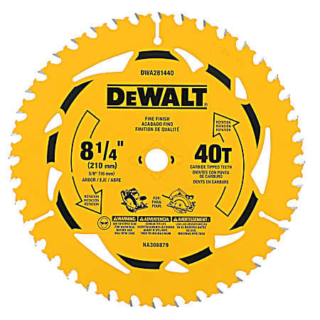 8-1/4 in. 40T Circular Saw Blade