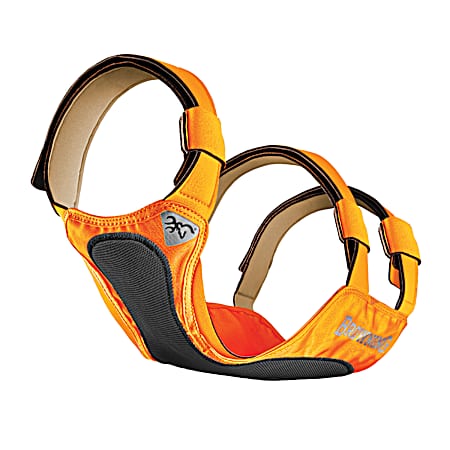 Safety Orange Chest Protection Dog Vest - Medium