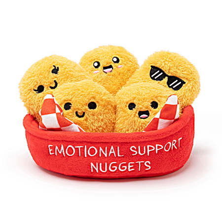 Emotional Support Nuggets - Adorable Plush Chicken Nuggets
