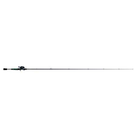 6 ft 6 in 2 pc MH Roam Blue Green Baitcast Combo