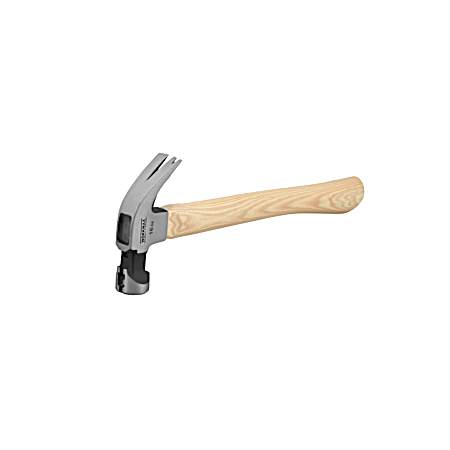 16 Oz. Hickory Curved Claw Hammer with Nail Start