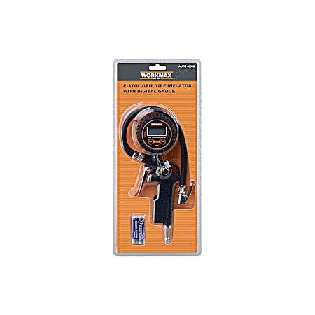 Pistol Grip Tire Inflator with Digital Gauge