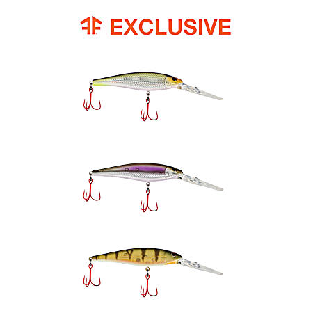 Baitfish Flicker Minnow Pro-Pack Crankbait - 3 Pk