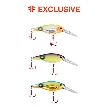 Spot Tail Flicker Shad Pro-Pack Crankbait - 3 Pk