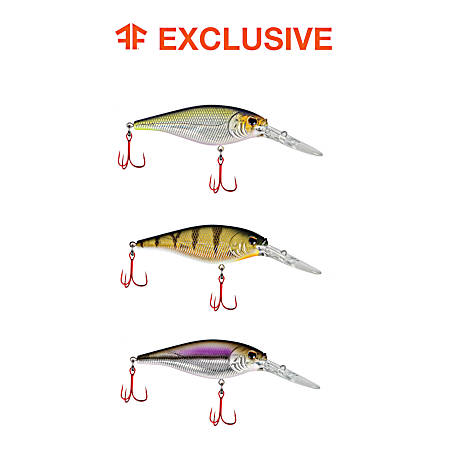 Baitfish Flicker Shad Pro-Pack Crankbait - 3 Pk