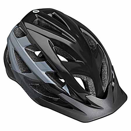 Adult Breeze Black/Grey Bike Helmet