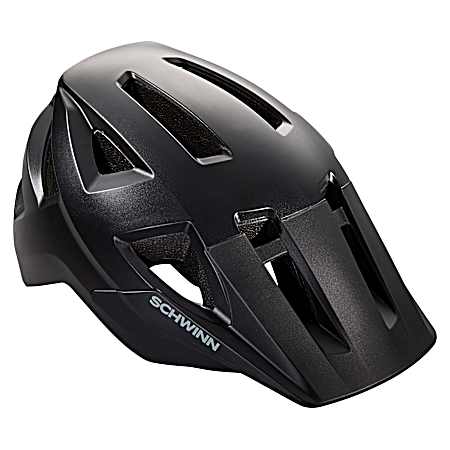 Adult Excursion Black Mountain Bike Helmet