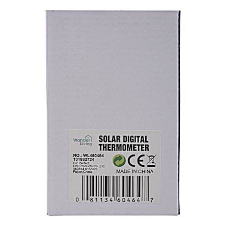 Solar Digital Thermometer