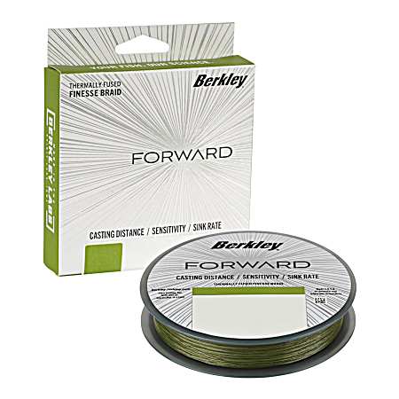 Forward Braid Lo-Vis Green Fishing Line - 150 yards