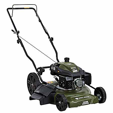 21 in 201cc 2-in-1 Gas Walk Behind Push Mower