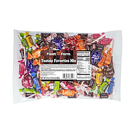 24 oz Tootsie Favorites Mix