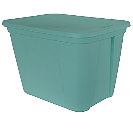 20 Gal Square Edge Tote - Aloe