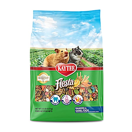 2.5 lb Fiesta Hamster & Gerbil Food