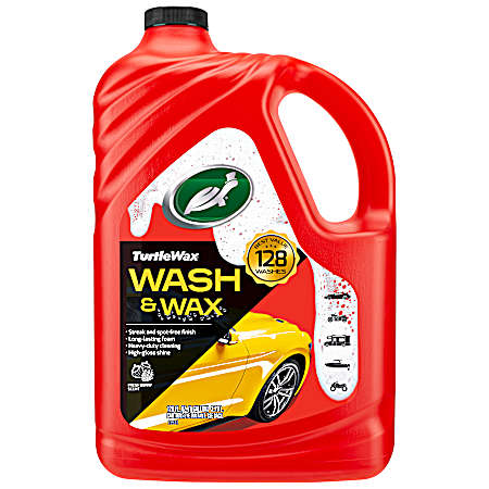 128 fl oz Wash & Wax