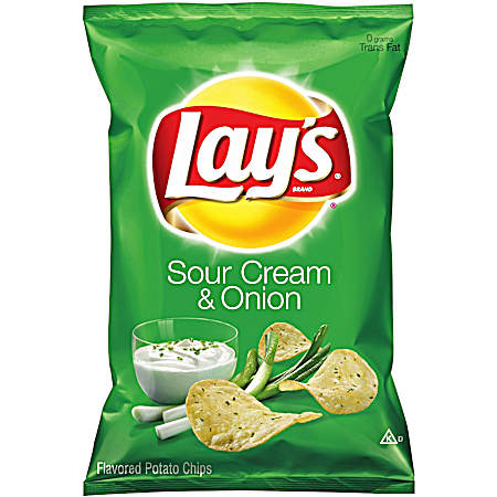 Sour Cream & Onion Flavored Potato Chips