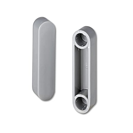 White Wardrobe Rod Spacer - 2 Pk