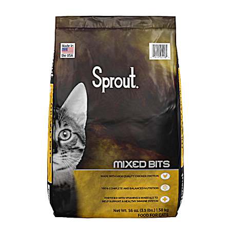 Adult Mixed Bits Chicken Recipe Dry Cat Food