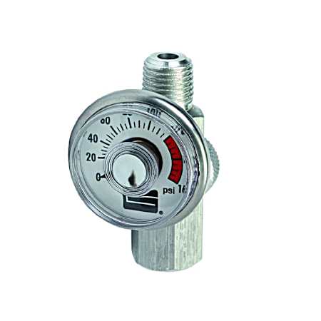 Air Line Regulator With Gauge