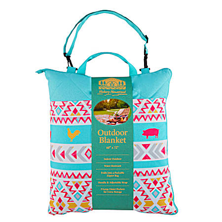 Picnic Blanket- Colorful Farm Life