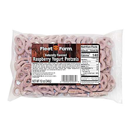 12 oz Raspberry Yogurt Pretzels