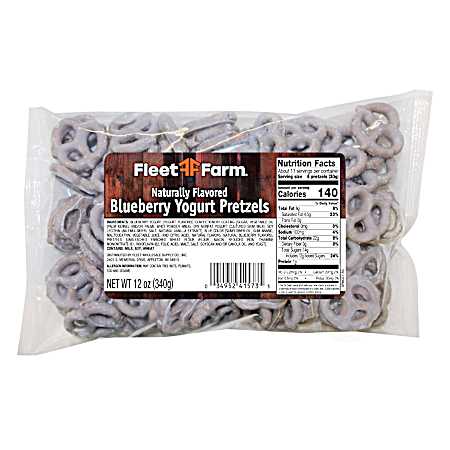 12 oz Blueberry Yogurt Pretzels