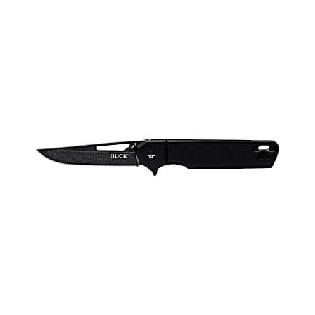 239 Infusion G10 Black Blistered Surface Folding Knife