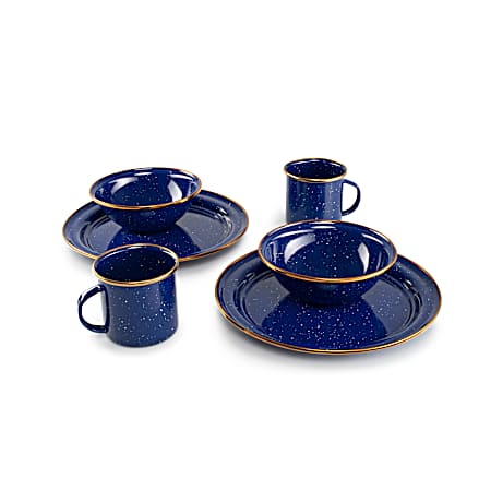 Mesa 2-Person Enamelware Dining Set