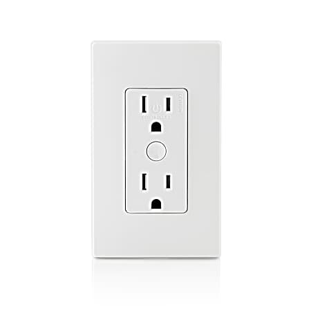 Decora Smart Wi-Fi Tamper Resistant 15A Duplex Outlet 2nd Gen
